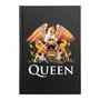 ERIK - Carnet A5 Premium Queen avec couverture rigide mat, 96 pages à points, marque-page et pochette intérieure