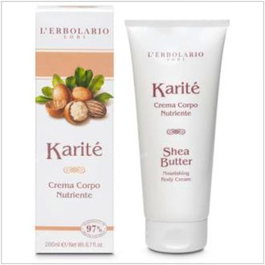 L'ERBOLARIO KARITE crème corps nutritive 200ml