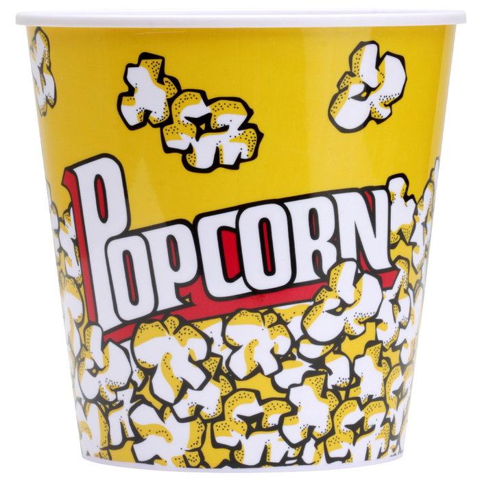 Totally Addict Cubo de pop-corn 3,5 L 18x17 cm