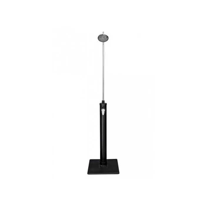 Bestway SolarFlow Douche Solaire Portative 8 Litres, Noire, Dimensions 50 x 50 x 218 cm, Installation Facile pour Extérieur