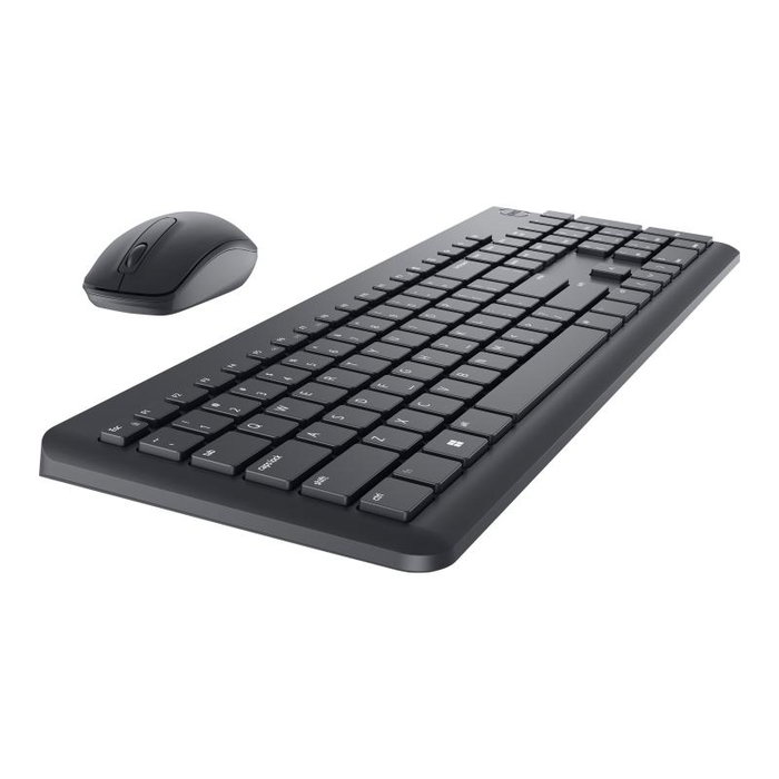 Dell KM3322W Ensemble clavier et souris sans fil QWERTZ Allemand Noir