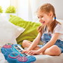 LEXIBOOK Keyboard Électronique avec Microphone Stitch K707D pour Enfants 3 Ans + - Lumières Multicolores, Effets Sonores (Piano, Violon, Guitare, Saxophone), Haut-parleur Intégré