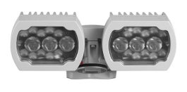 Iqsight IQSIGHT Illuminator gris avec lumière blanche et infrarouge pour MIC IP