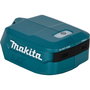 Makita ADP15 Adaptateur USB pour Batterie 14,4 V et 18 V LXT