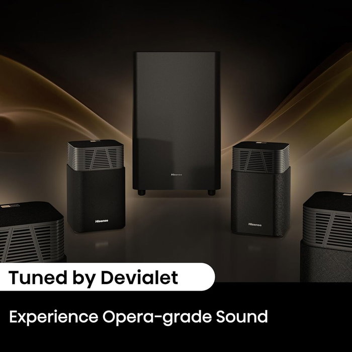 Barre audio Hisense HT SATURN Noir