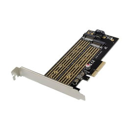 MicroConnect Adaptateur SSD NVMe M.2 PCIe x4 B&M Key
