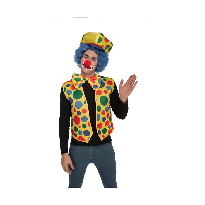 My Other Me Déguisement Clown Gilet et Nœud papillon Taille unique My Other Me Déguisement Clown Gilet et Nœud papillon Taille unique