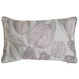 Coussin Home ESPRIT Imprimé Tulipe 50 x 10 x 30 cm