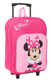 Safta Mochila Grande con Ruedas Minnie Mouse 32x42x14cm - Pour Enfants à Partir de 3 Ans