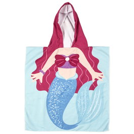 Jet Lag Serviette Poncho pour Enfant 58x57 cm
