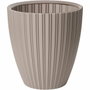 Garden ID Pot de fleurs Fancy Taupe 40 x 42 cm