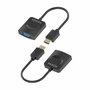 Adaptateur HDMI vers SVGA avec Audio Aisens A122-0947 Noir 15 cm