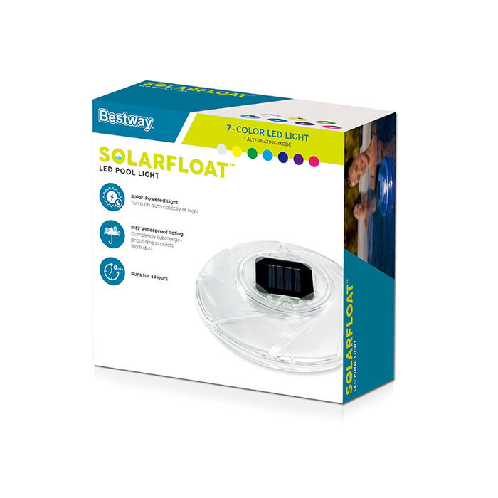 Bestway Lumière Solaire Flottante D18 cm Piscine et Jardin 58111