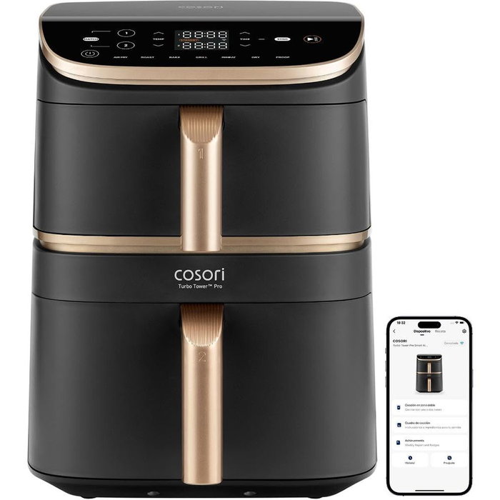 Cosori Turbo Tower Pro Smart Chef Edition Noir Cosori Turbo Tower Pro Smart Chef Edition Noir
