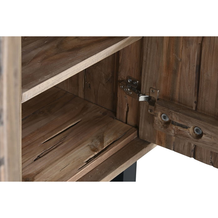 Armoire Home ESPRIT bois de teck Fibres de coco 85 X 40 X 185 cm Armoire Home ESPRIT bois de teck Fibres de coco 85 X 40 X 185 cm