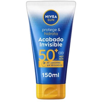 Nivea SUN PROTEGE & HIDRATA Lotion Solaire Finition Invisible SPF50+ 150 ml Nivea SUN PROTEGE & HIDRATA Lotion Solaire Finition Invisible SPF50+ 150 ml
