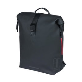 Basil Alforja Soho Nordlicht 17 L avec LED et réfléchissant noir