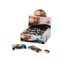 BEST PROTEIN Pro Crunch Barrita Proteina 36% - Barre protéinée saveur Yaourt-Cannelle - 32 unités (35g chacune)