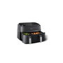 Philips Airfryer NA352/00 Dual Basket 9L 2750W Noir Cuivre | Friteuse à air sans huile