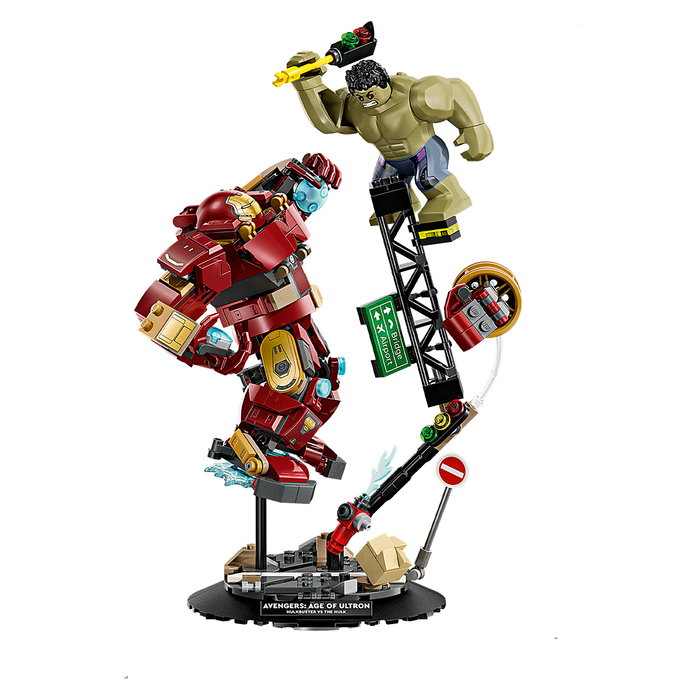 LEGO Marvel Le Combat Légendaire entre Hulkbuster et Hulk 76343