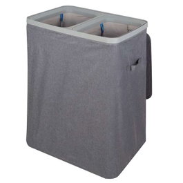 Color Baby Max Home-Cubo Colada 2 Compartiments Gris Oscur