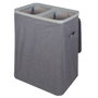 Color Baby Max Home-Cubo Colada 2 Compartiments Gris Oscur