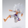 TAMASHII NATIONS - Figuarts Figure Articulée Monkey D. Luffy Gear 5 One Piece avec Accessoires - 15,5 cm