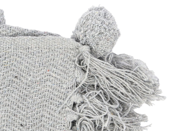 GIFTDECOR MULTIUSOS POMPON GRIS 180X220CM