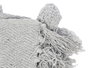 GIFTDECOR MULTIUSOS POMPON GRIS 180X220CM