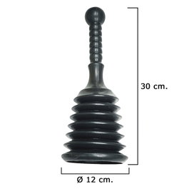 WOLFPACK LINEA PROFESIONAL Desatascador Goma Fuelle Ø 12 cm