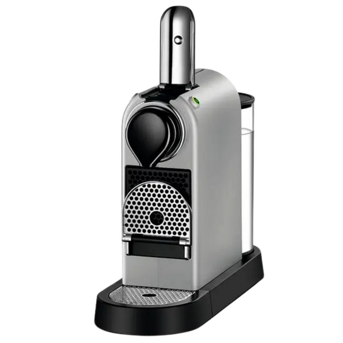 Krups XN741B.23 - Machine à dosettes Nespresso CitiZ - Cafetière automatique argentée