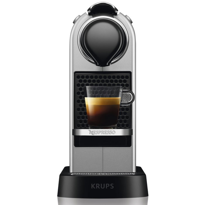 Krups Nespresso CitiZ XN 741 B Silver