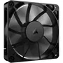 Corsair RS120 - Ventilateur PC PWM 120mm Noir - Refroidissement Silencieux et Efficace - Connecteur 4 Broches
