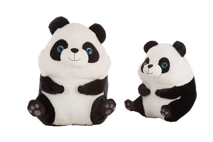 BigBuy Kids Jouet Peluche Bolita Ours Panda 90 cm