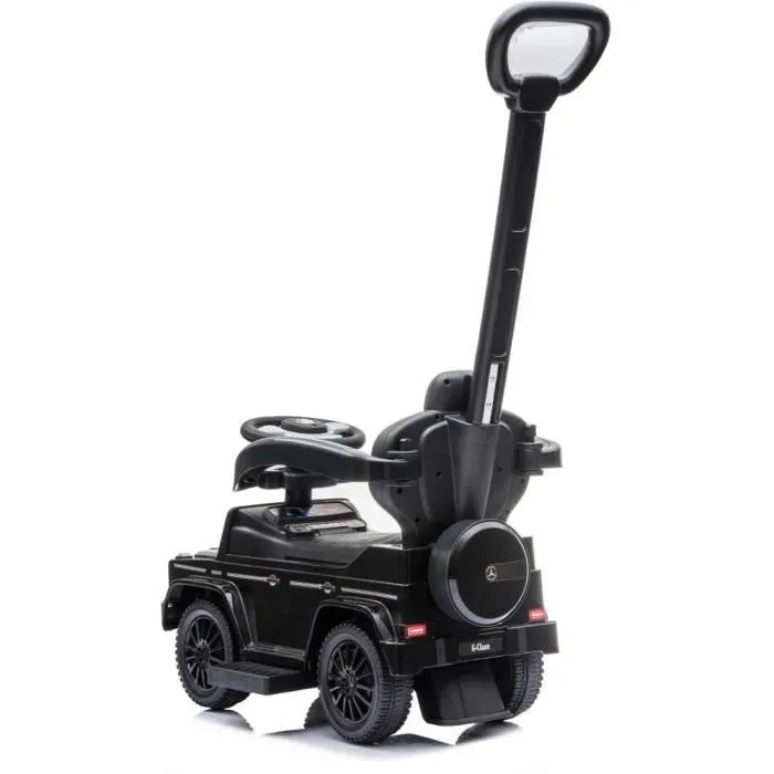 Buddy Toys Porteur enfant BPC 5288 - Mercedes G350d 3 en 1 avec espace de rangement, sons et mélodies sur le volant - Pour enfant à partir de 2 ans