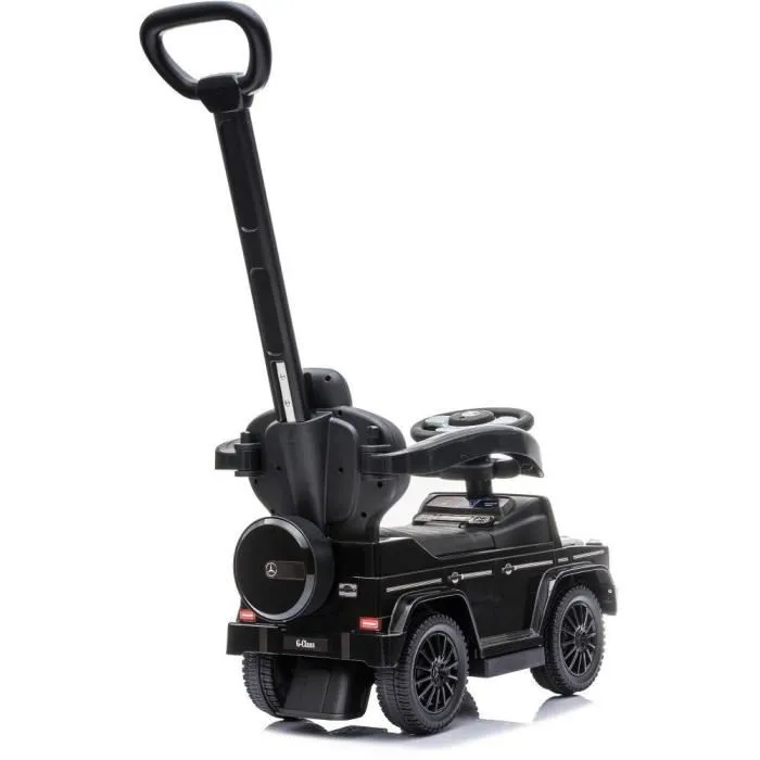Buddy Toys Porteur enfant BPC 5288 - Mercedes G350d 3 en 1 avec espace de rangement, sons et mélodies sur le volant - Pour enfant à partir de 2 ans