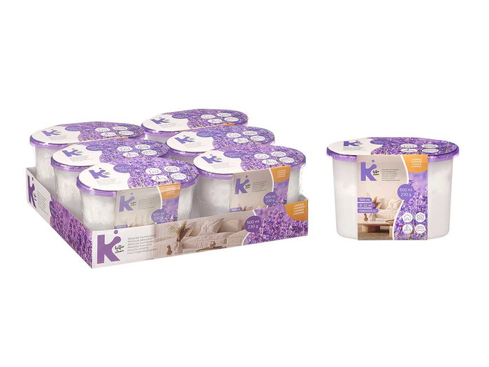 ARTE REGAL Absorbeur d'humidité Lavande 500 ml ARTE REGAL Absorbeur d'humidité Lavande 500 ml
