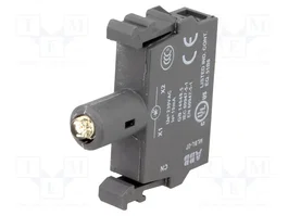 ABB Élément d'éclairage LED jaune 22mm frontal 230VAC