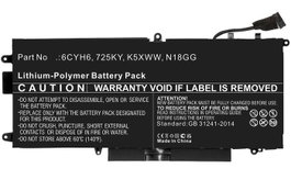 CoreParts Batterie pour Dell Latitude 60Wh 7,6V 7890mAh