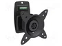 DIGITUS Support mural pour moniteur 27 pouces, noir
