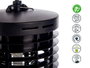 Ibergarden Lampe Anti-Moustiques 4W 13x23x13 cm Plastique ABS Noir 20 m² (Set de 6)
