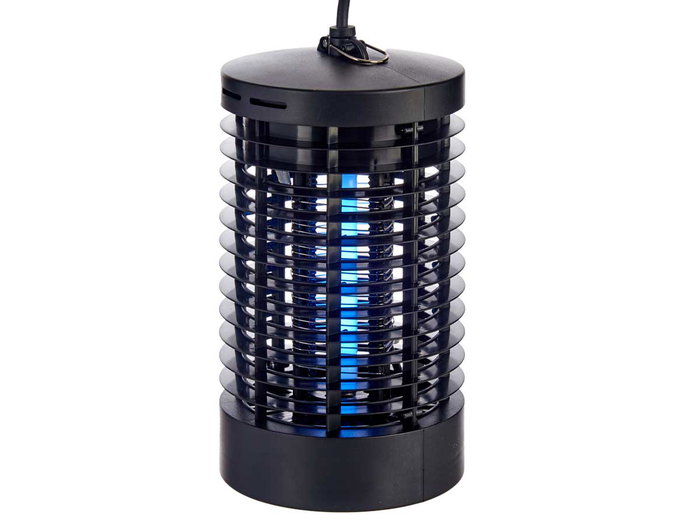 Ibergarden Lampe Anti-Moustiques 4W 13x23x13 cm Plastique ABS Noir 20 m² (Set de 6)