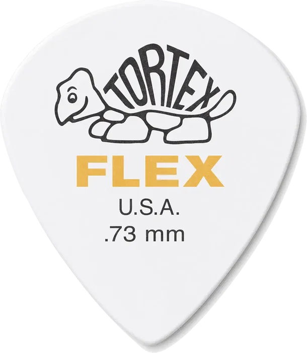 DUNLOP Pack 12 Picks Tortex Flex Jazz III - 0,73 mm