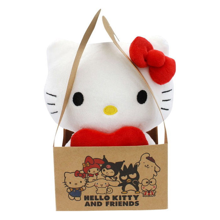 Sanrio peluche Hello Kitty Heart 14 cm Sanrio peluche Hello Kitty Heart 14 cm