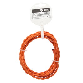 GSC Evolution Câble textile tressé Orange 2,5m (2x0.75mm)