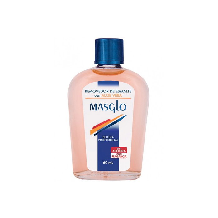 Masglo Dissolvant pour Vernis à Ongles Aloe Vera 60ml Masglo Dissolvant pour Vernis à Ongles Aloe Vera 60ml