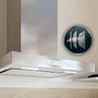 Cecotec Bolero Flux TT 608000 Slim Glass Hotte Conventionnelle 60 cm Blanche A++