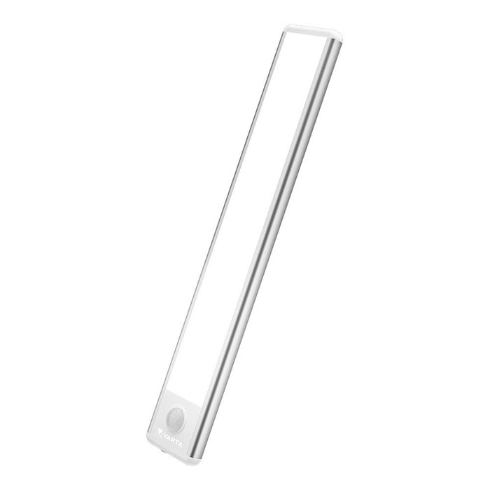 Varta Veilleuse avec Détecteur de Mouvement Rechargeable 80 lm USB-C, Lumière Blanche Chaude, 120°, 3 m, 24 cm Varta Veilleuse avec Détecteur de Mouvement Rechargeable 80 lm USB-C, Lumière Blanche Chaude, 120°, 3 m, 24 cm
