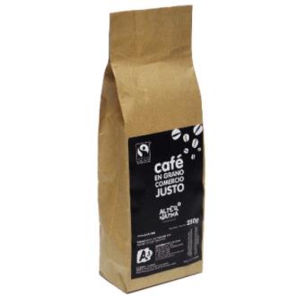 ALTERNATIVA 3 Café Biologique en grains 250 g - Torréfaction naturelle, équitable, doux ALTERNATIVA 3 Café Biologique en grains 250 g - Torréfaction naturelle, équitable, doux