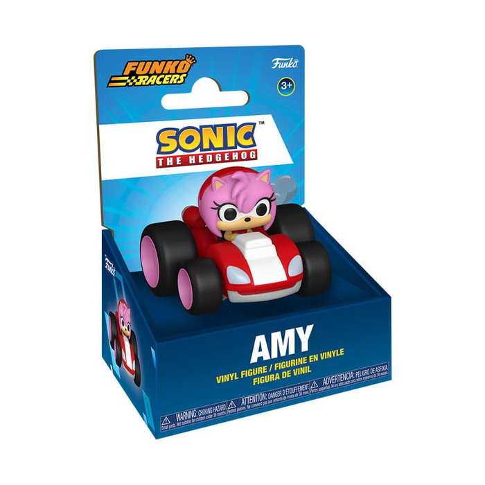 Sonic The Hedgehog Super Racers Diecast figurine Amy Rose 5 cm